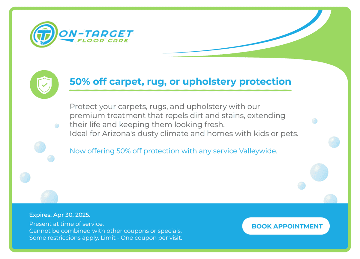 On-Target Floor Care Coupon 1
